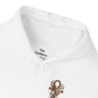 Ankh Rose Cross Heavyweight Hoodie — Goddess Energy Streetwear Pullover