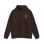 Ankh Rose Cross Heavyweight Hoodie — Goddess Energy Streetwear Pullover
