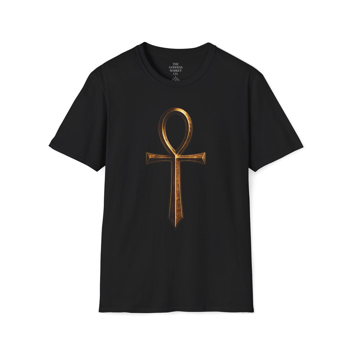 Ankh Dagger Streetwear Graphic Tee | Unisex Anchor Collection Shirt | Ancient Egyptian Protection Symbol T-Shirt | Resilience Overcomer Gift