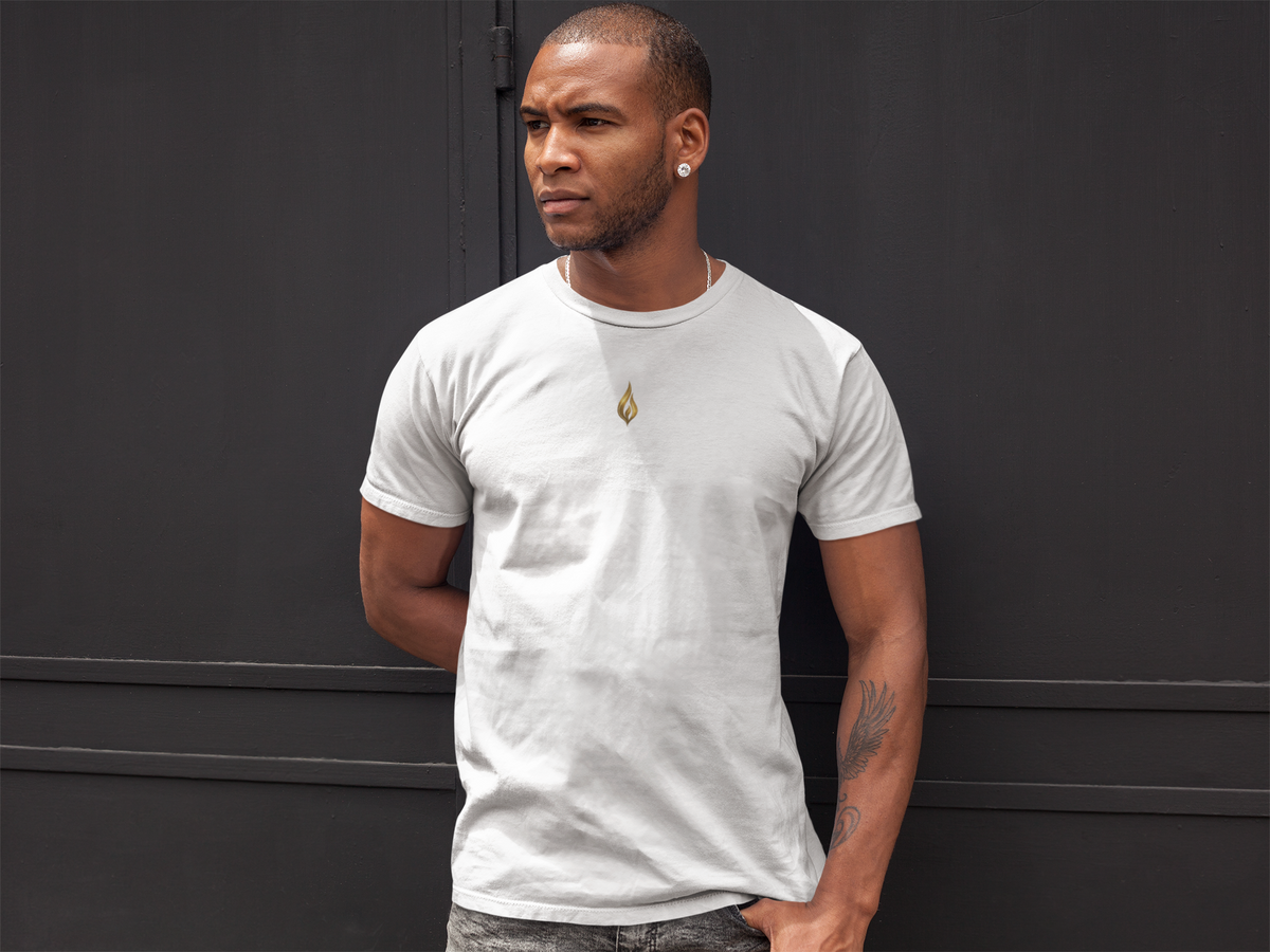 Peaceful Prosperous Protected Graphic Tee | Unisex Streetwear Heavyweight Cotton Shirt | Empowerment Gift for Survivors & Resilience Wear