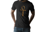 Ankh Dagger Streetwear Graphic Tee | Unisex Anchor Collection Shirt | Ancient Egyptian Protection Symbol T-Shirt | Resilience Overcomer Gift