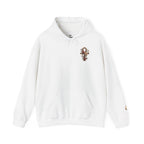 Ankh Rose Cross Heavyweight Hoodie — Goddess Energy Streetwear Pullover