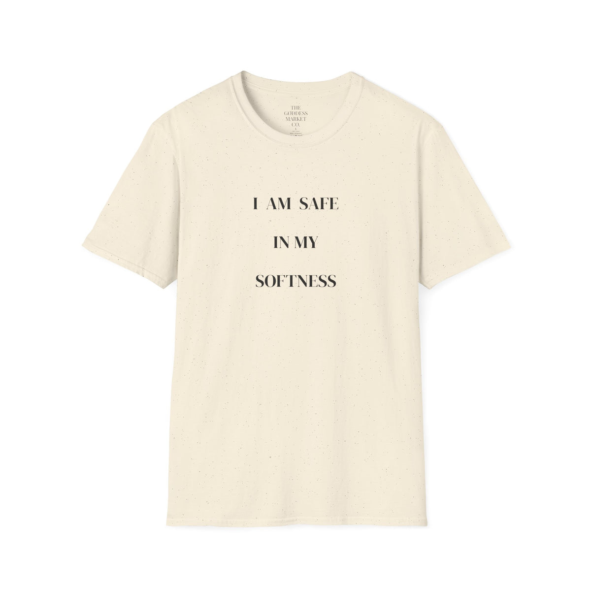 I Am Safe In My Softness Graphic Tee | Unisex Streetwear Oversized T-Shirt | Goddess Energy Loungewear | Gentle Healing Survivor Gift