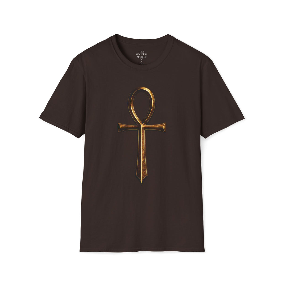 Ankh Dagger Streetwear Graphic Tee | Unisex Anchor Collection Shirt | Ancient Egyptian Protection Symbol T-Shirt | Resilience Overcomer Gift