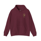 Ankh Rose Cross Heavyweight Hoodie — Goddess Energy Streetwear Pullover